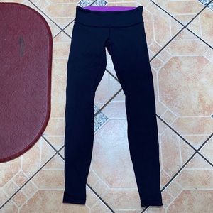 Lululemon reversible leggings yoga tights bottoms